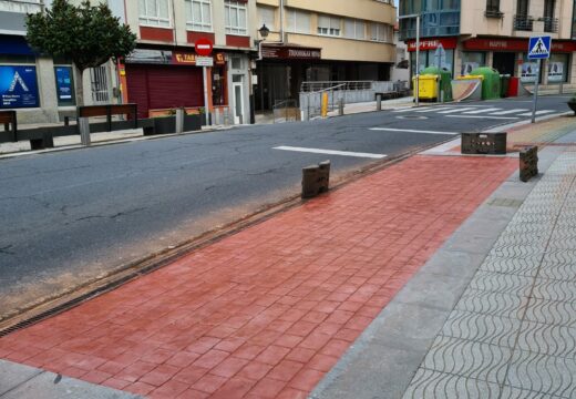 Finalizada a segunda fase de instalación de zonas de ‘aparcamento exprés’ en diversas rúas de Miño